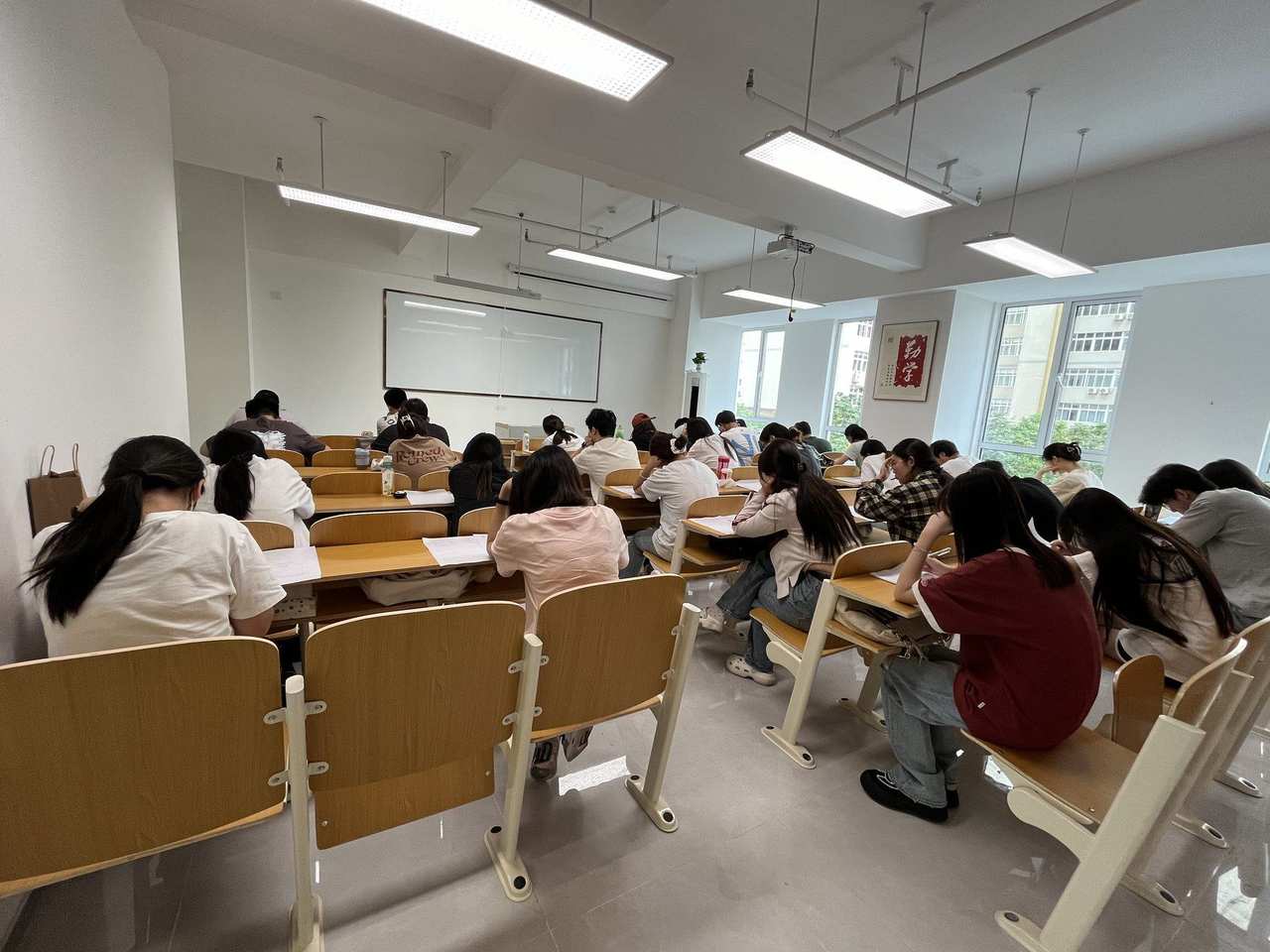 理工教学区上课纪实